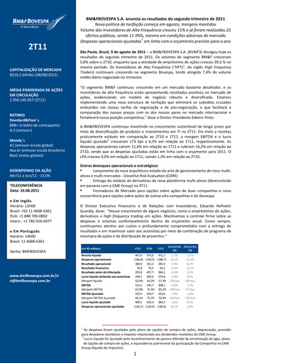 Thumbnail B3 Quarterly Report 2011-q2