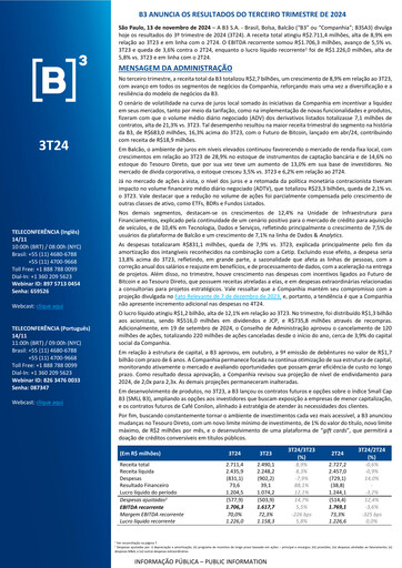 Thumbnail B3 Quarterly Report 2024-q3
