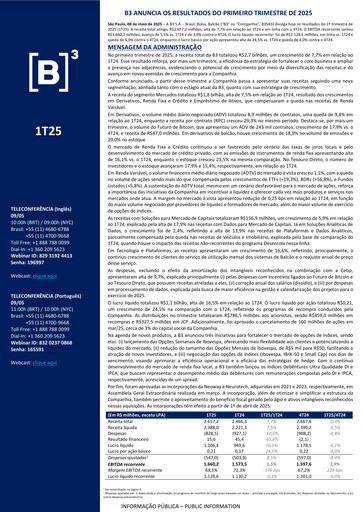 Thumbnail B3 Quarterly Report 2025-q1