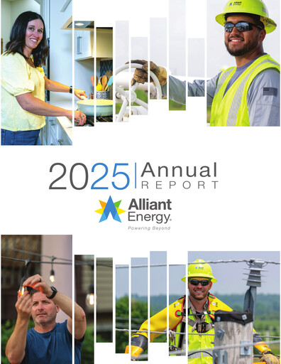 Thumbnail Alliant Energy Annual Report 2025