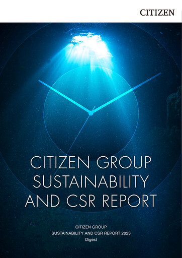Thumbnail Citizen Watch Sustainability Report 2023