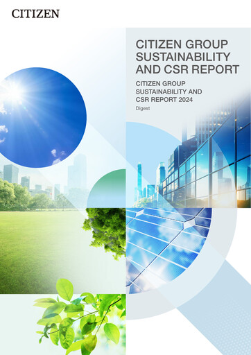 Thumbnail Citizen Watch Sustainability Report 2024
