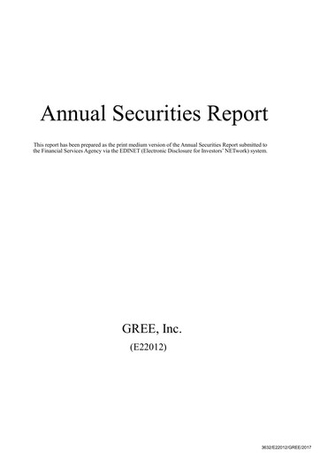 Thumbnail Gree Annual Report 2017