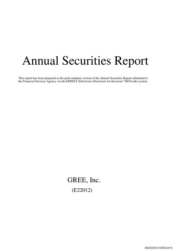 Thumbnail Gree Annual Report 2018