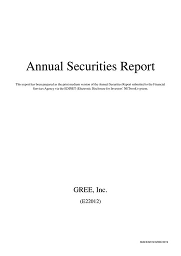 Thumbnail Gree Annual Report 2019