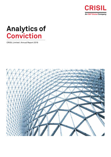 Thumbnail CRISIL
 Annual Report 2016