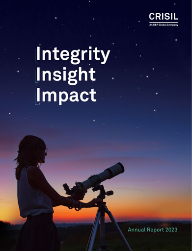 Thumbnail CRISIL
 Annual Report 2023