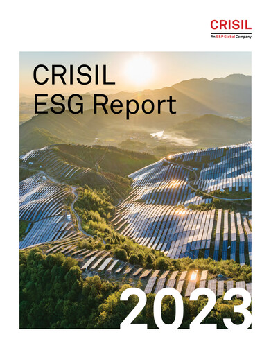 Miniature CRISIL
 Rapport ESG 2023