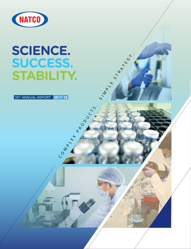 Thumbnail Natco Pharma
 Annual Report 2017-2018
