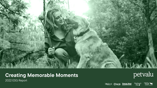 Thumbnail Pet Valu ESG Report 2022