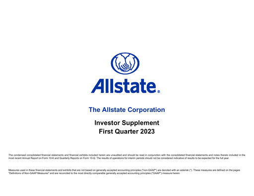 Thumbnail Allstate Quarterly Report 2023-q1
