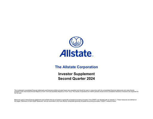 Thumbnail Allstate Quarterly Report 2024-q2
