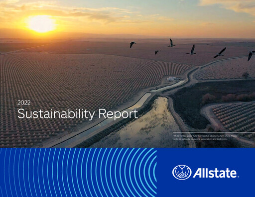Miniature Allstate Rapport de durabilité 2022