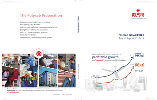 Thumbnail Polycab India
 Annual Report 2018-2019