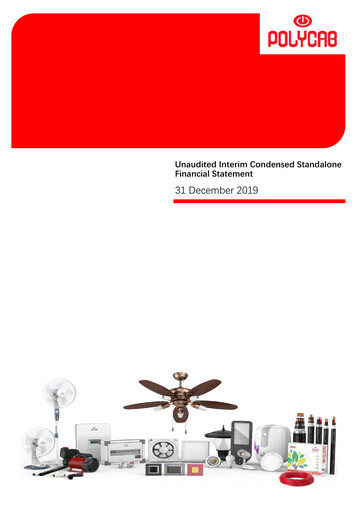 Thumbnail Polycab India
 Quarterly Report 2019-q3