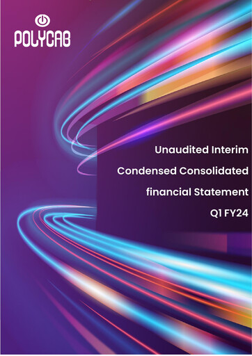 Thumbnail Polycab India
 Quarterly Report 2023-q1