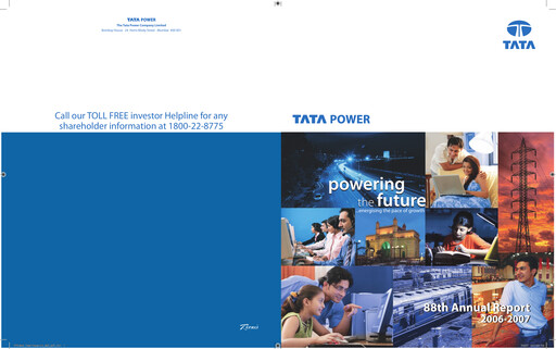 Thumbnail Tata Power
 Annual Report 2006-2007