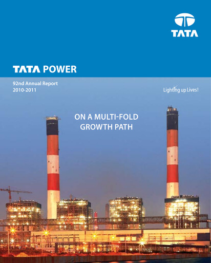 Thumbnail Tata Power
 Annual Report 2010-2011