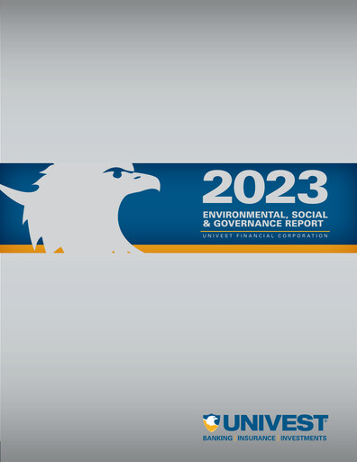 Thumbnail Univest Financial Corporation ESG Report 2023