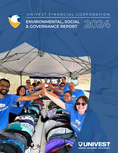 Thumbnail Univest Financial Corporation ESG Report 2024
