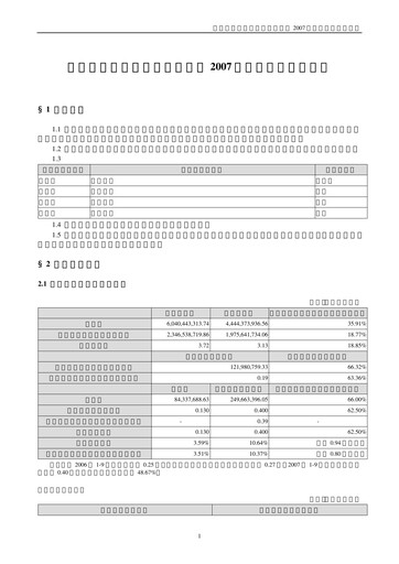 Thumbnail New Hope Liuhe Quarterly Report 2007-q3