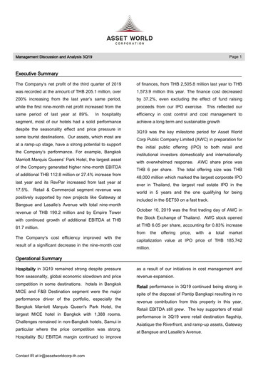 Thumbnail Asset World Corp Quarterly Report 2019-q3