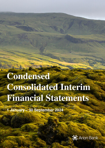 Miniature Arion banki Bilan financier 2024-9m