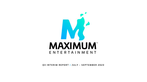 Thumbnail Maximum Entertainment Quarterly Report 2023-q3