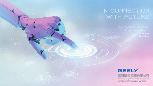 Miniature Geely Rapport ESG 2023