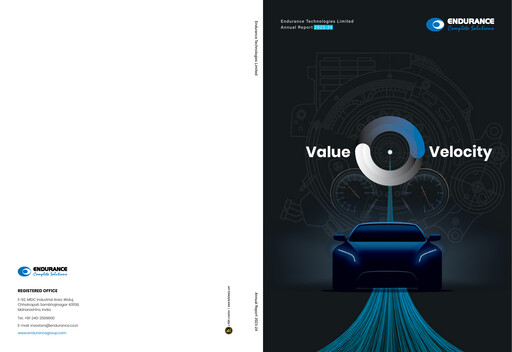 Thumbnail Endurance Technologies
 Annual Report 2023-2024