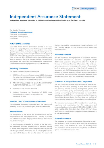 Miniature Endurance Technologies
 Rapport ESG 2024-2025