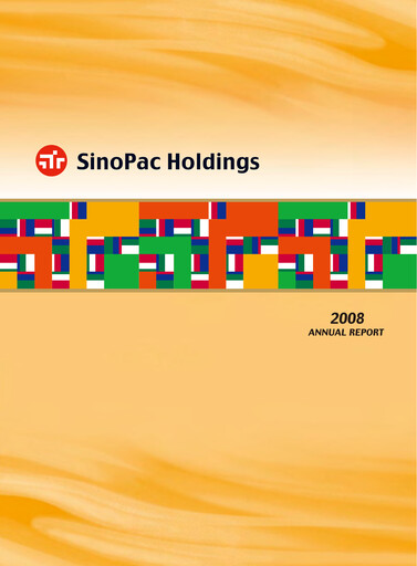 Thumbnail Sinopac Financial Holdings Annual Report 2008