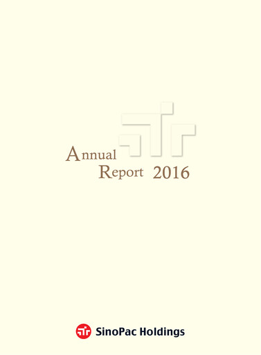 Thumbnail Sinopac Financial Holdings Annual Report 2016