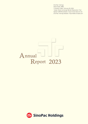 Thumbnail Sinopac Financial Holdings Annual Report 2023