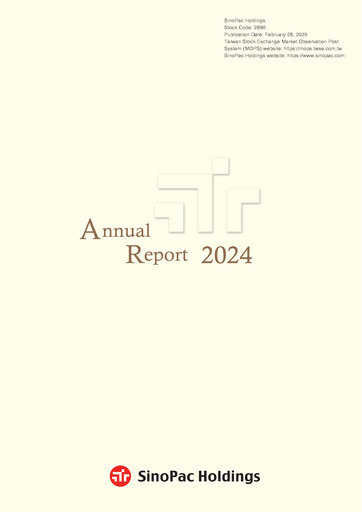 Miniature Sinopac Financial Holdings Rapport annuel 2024