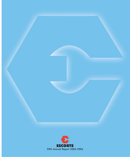 Vorschaubild Escorts Kubota
 Jahresbericht 2003-2004
