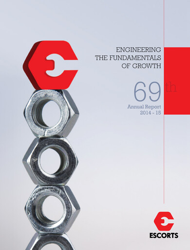 Vorschaubild Escorts Kubota
 Jahresbericht 2014-2015