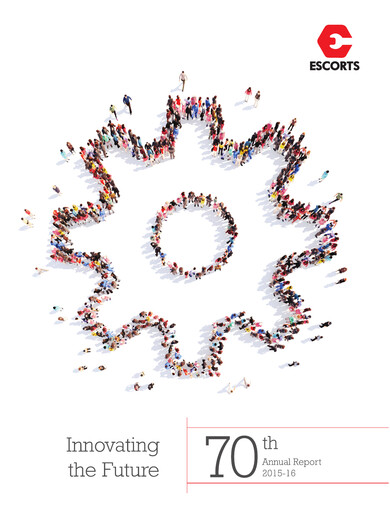 Vorschaubild Escorts Kubota
 Jahresbericht 2015-2016