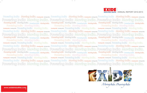 Thumbnail Exide Industries
 Annual Report 2012-2013