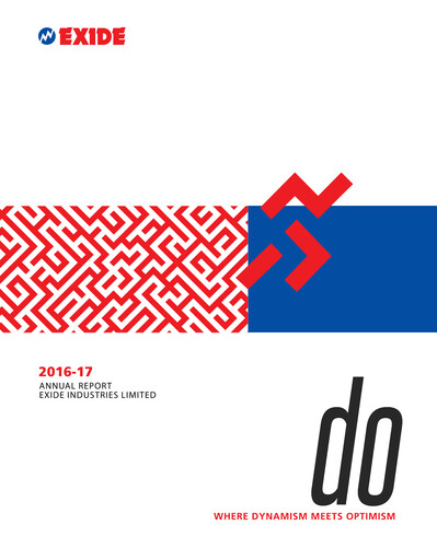 Thumbnail Exide Industries
 Annual Report 2016-2017