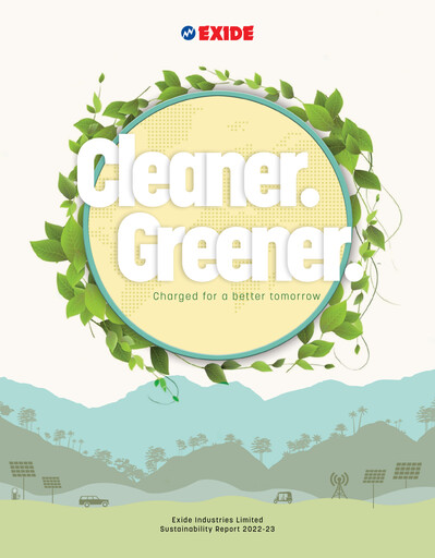Miniature Exide Industries
 Rapport de durabilité 2022-2023