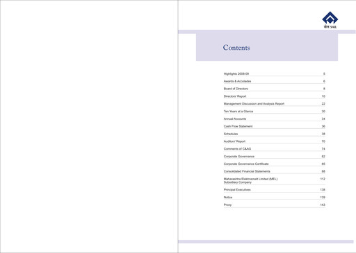 Thumbnail Steel Authority of India Annual Report 2008-2009