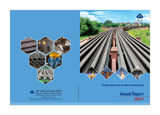 Thumbnail Steel Authority of India Annual Report 2016-2017