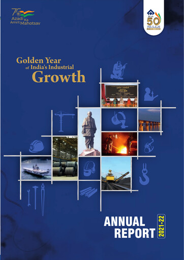 Thumbnail Steel Authority of India Annual Report 2021-2022