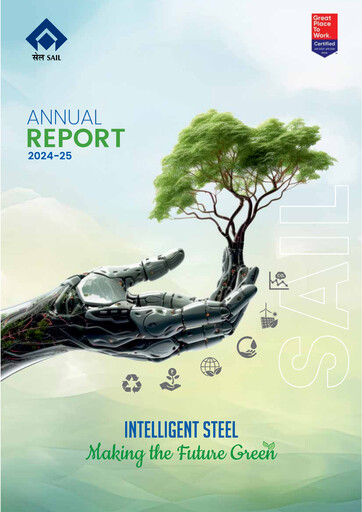 Thumbnail Steel Authority of India Annual Report 2024-2025