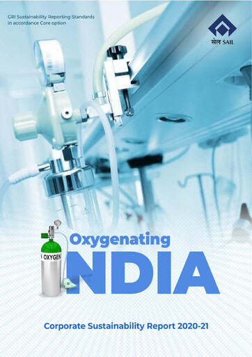 Vorschaubild Steel Authority of India Nachhaltigkeitsbericht 2020-2021