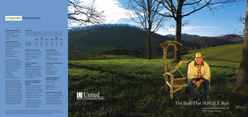 Thumbnail United Community Bank Annual Report 2004