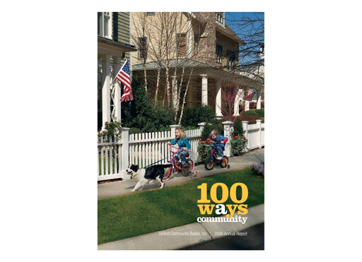 Thumbnail United Community Bank Annual Report 2006