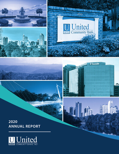Thumbnail United Community Bank Annual Report 2020