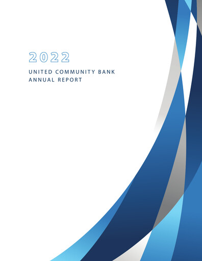Thumbnail United Community Bank Annual Report 2022